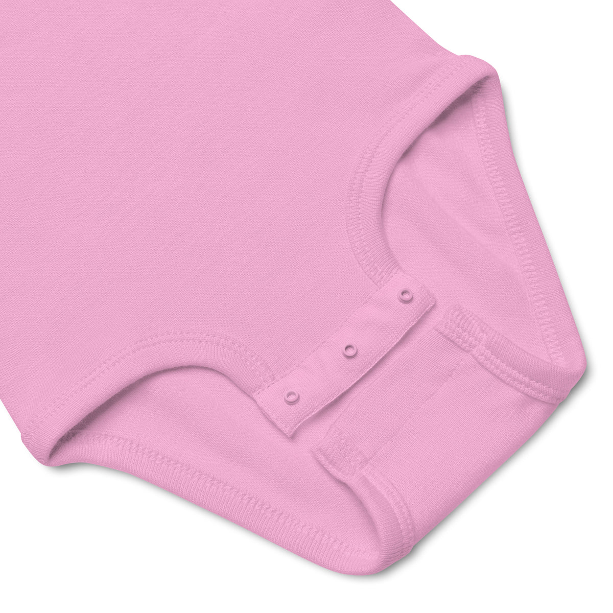 Milch statt Kölsch – noch! Babybody in Rosa – Detailansicht
