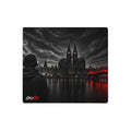 COLONIA NOIR Gaming Mousepad mit Köln Skyline in Weiß in 45,8 × 40,7 cm – Vorderansicht
