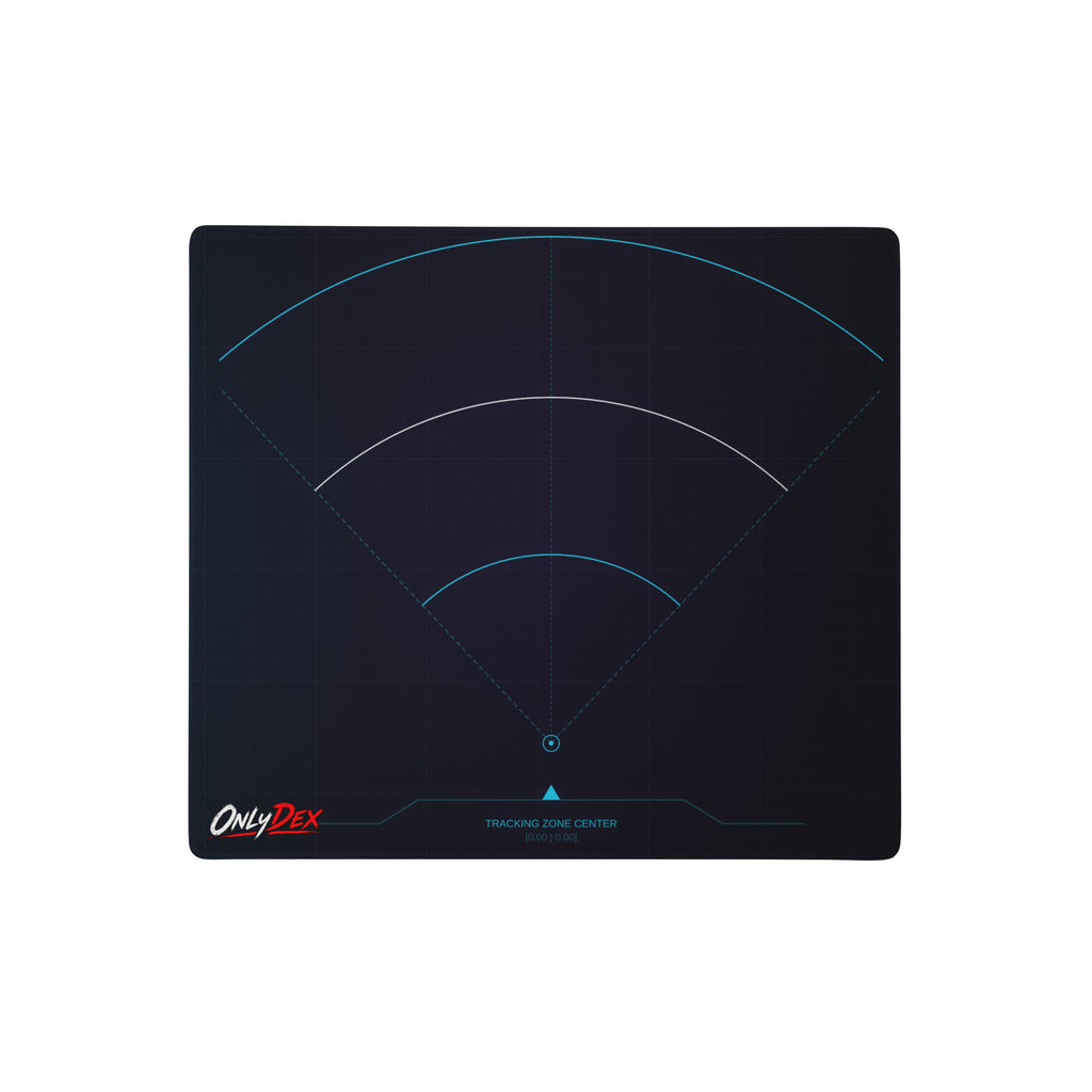 CALIBRATED Gaming Mousepad in Weiß in 45,8 × 40,7 cm – Vorderansicht