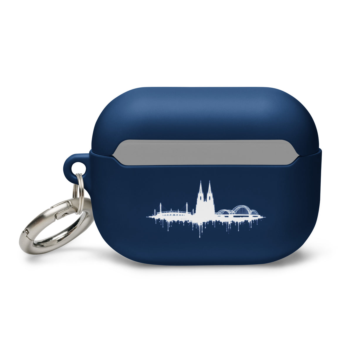 KÖLLE VERLÄUFT AirPods Case in Dunkelblau für AirPods Pro – Rückansicht