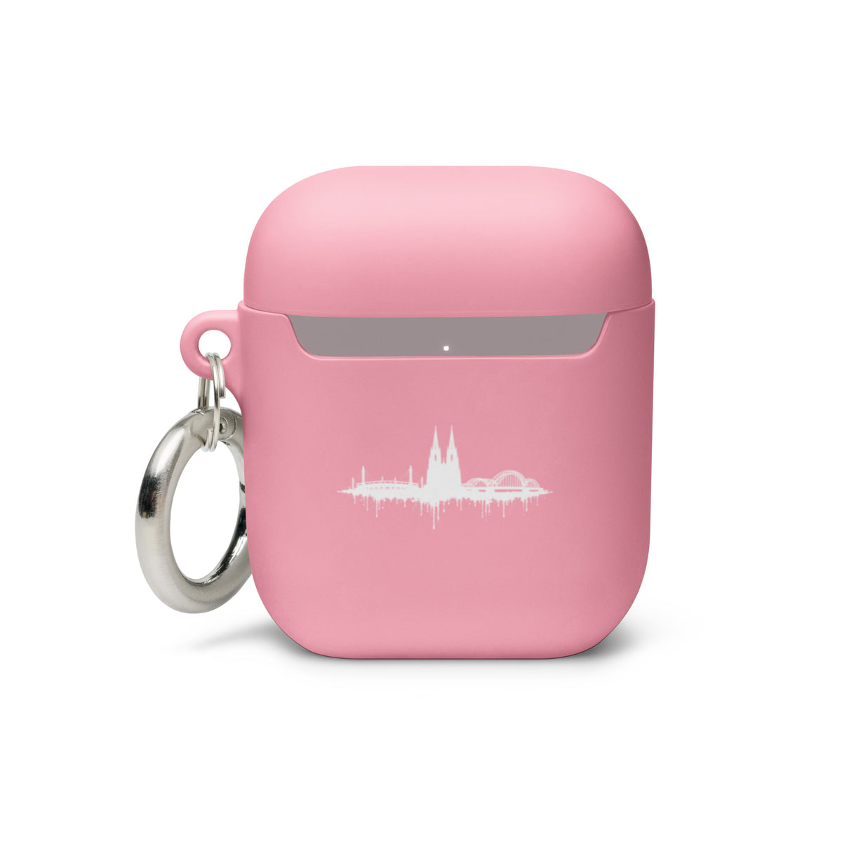 KÖLLE VERLÄUFT AirPods Case in Rosa für AirPods – Rückansicht