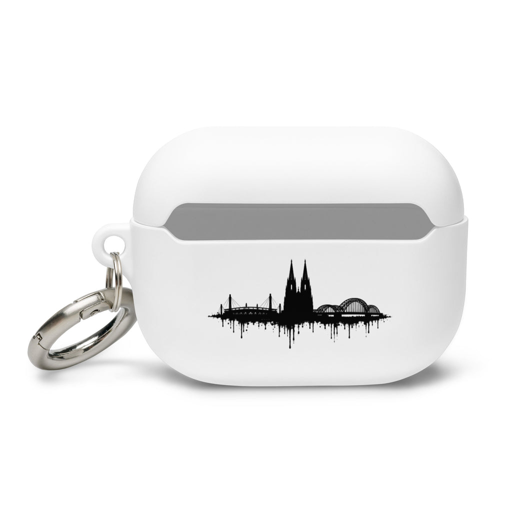 KÖLLE VERLÄUFT AirPods Case in Weiß für AirPods Pro – Rückansicht