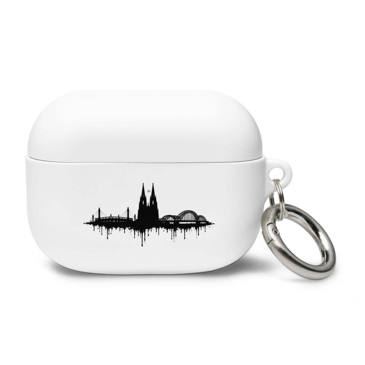 KÖLLE VERLÄUFT AirPods Case in Weiß für AirPods Pro – Vorderansicht