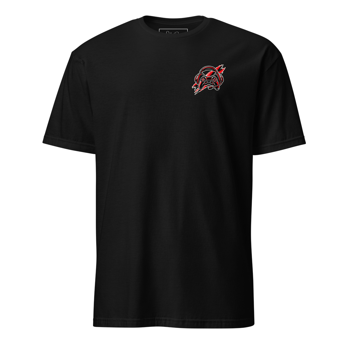 Gamer Girl Mode T-Shirt in Schwarz – Vorderansicht