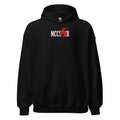 MCCCXII Laughing Goat Hoodie in Schwarz – Vorderansicht