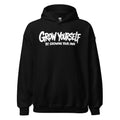 Grow Yourself Hoodie in Schwarz – Vorderansicht