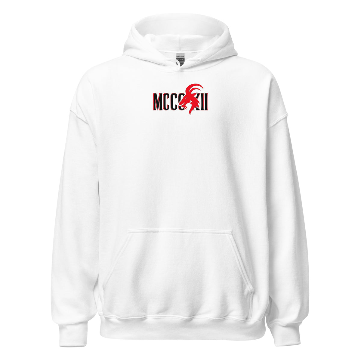 Köln Ultras Hoodie in Weiß – Vorderansicht